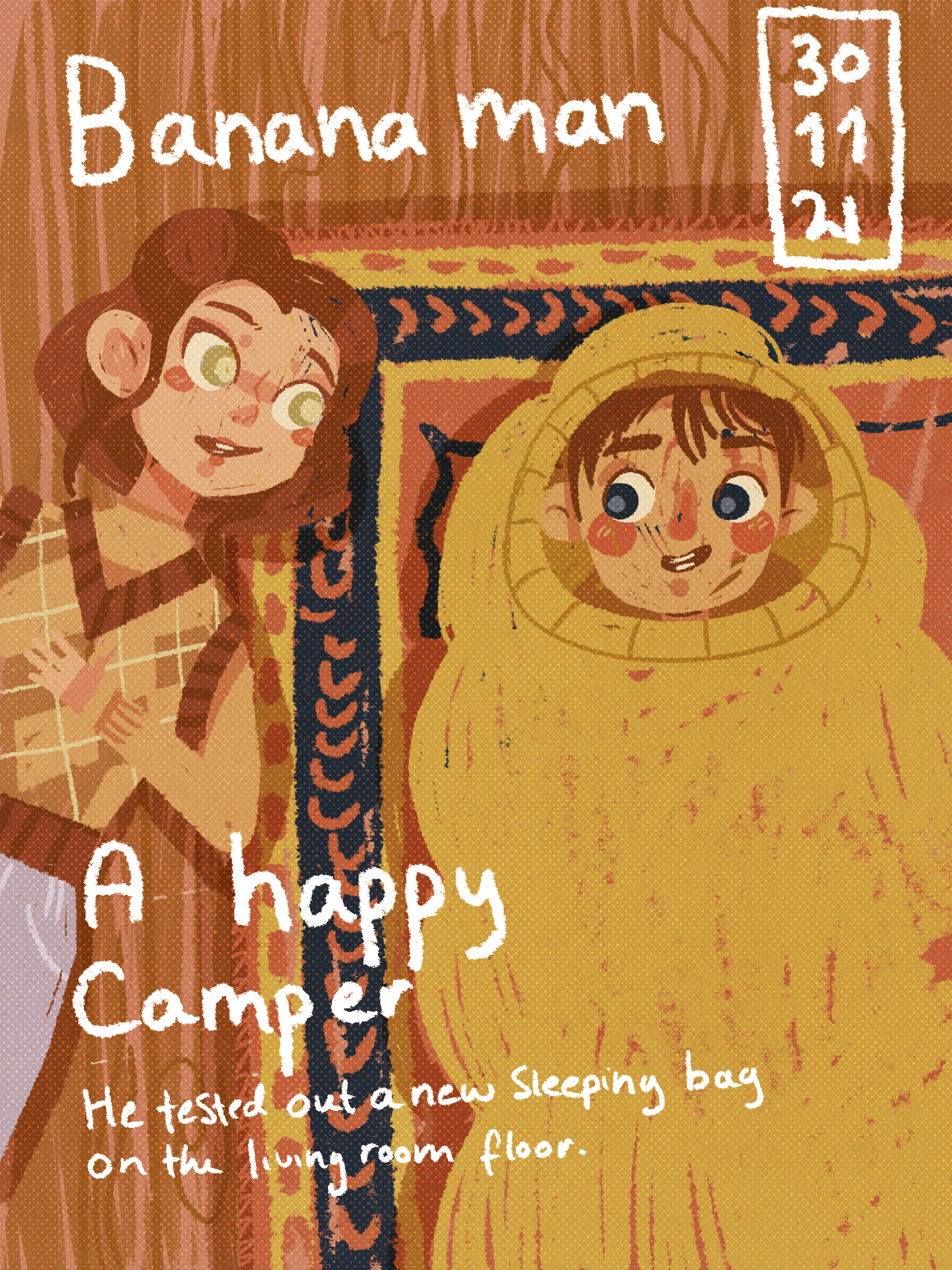 A happy camper
