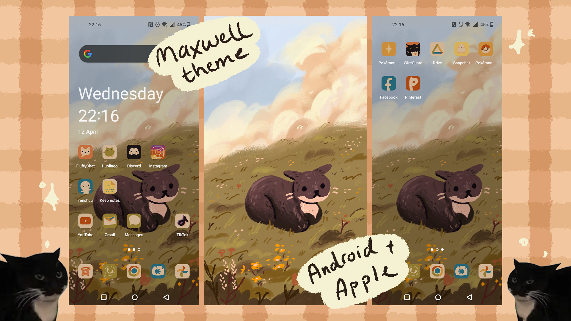 Maxwell Android Theme