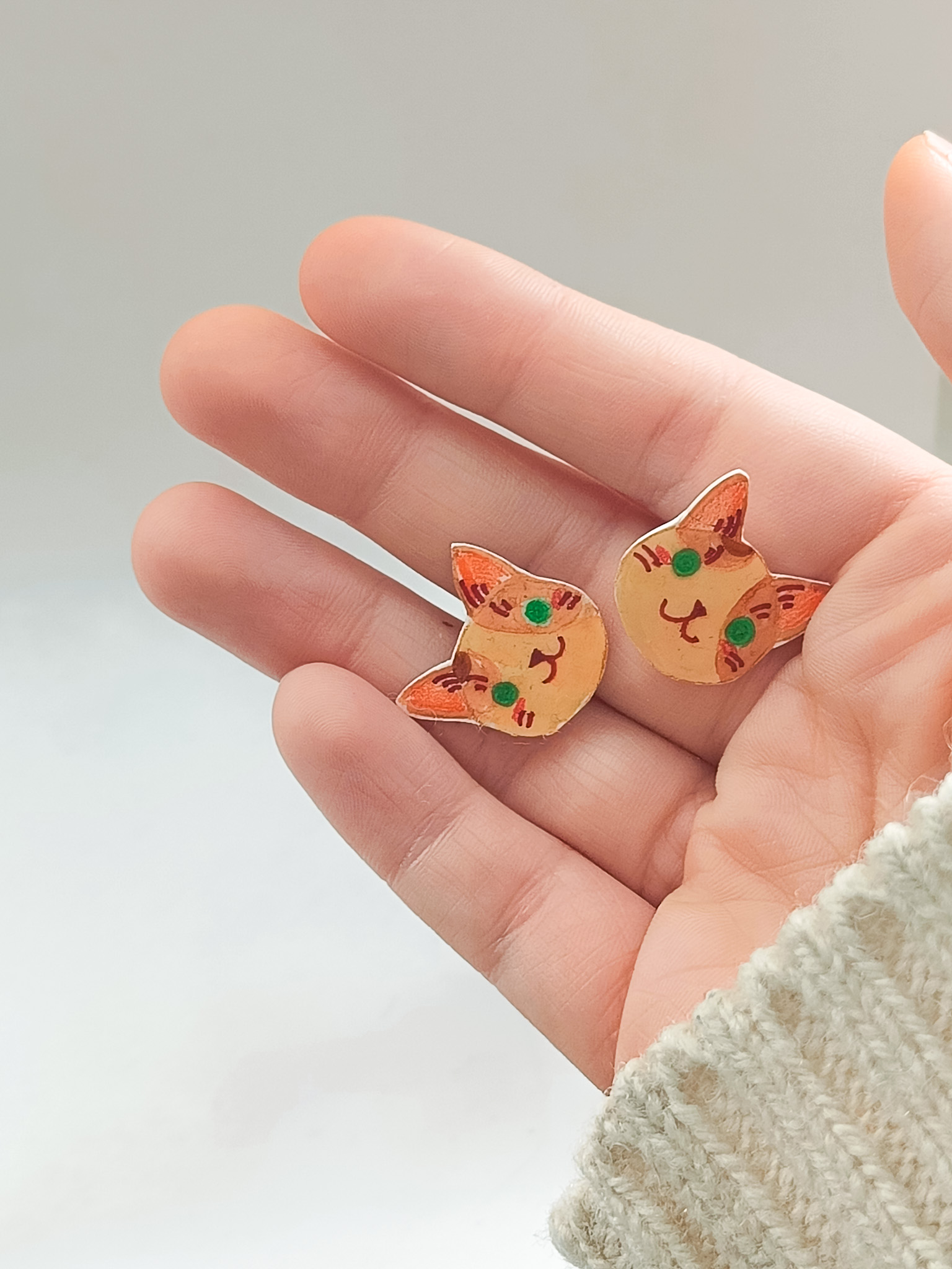 Cat Earrings