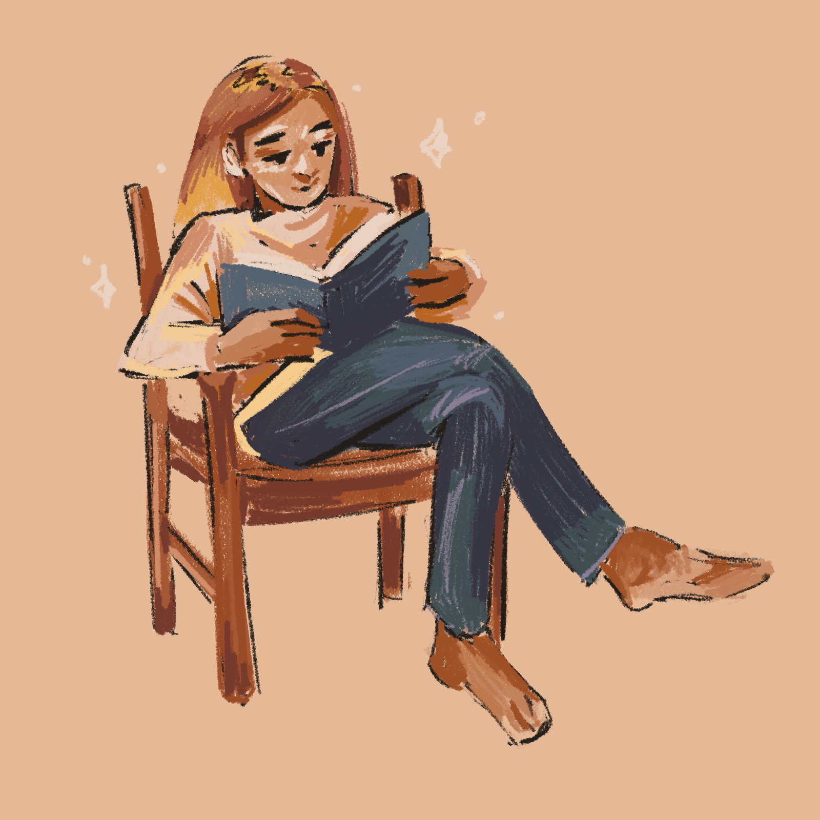 Reading A Book